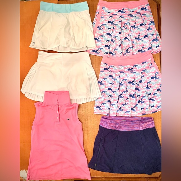 Vineyard Vines and Athleta Girl skirt + top package. Size Medium 10-12. - Picture 2 of 2